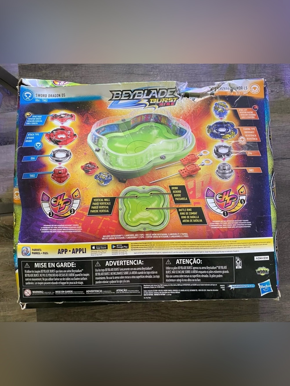 Bey blade Dual Stadium Battle Set